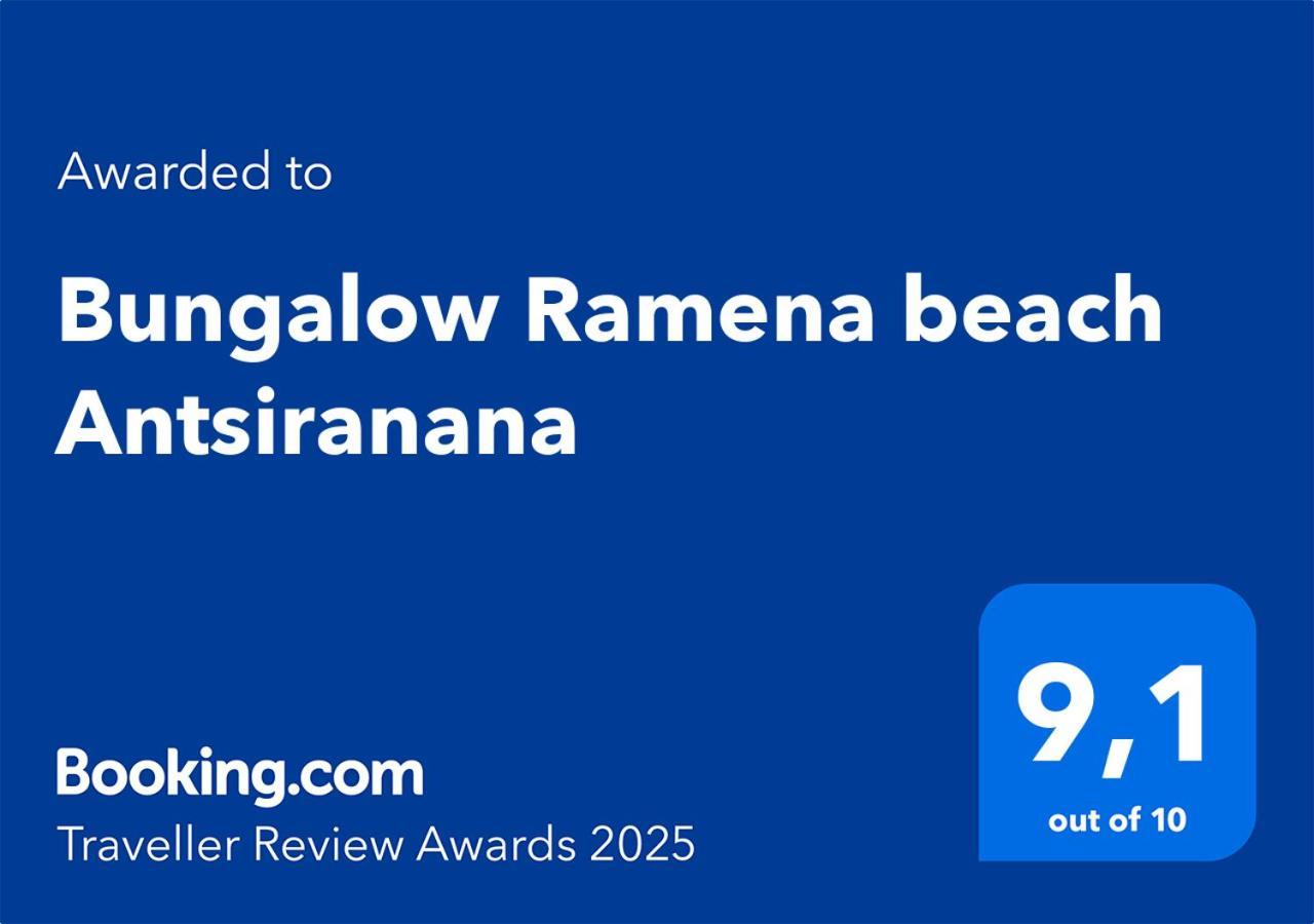 Bungalow Ramena Beach Antsiranana Andjamen Eksteriør bilde
